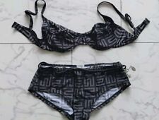 MEXX Hübscher Bikini Gr. 34/36 Korb C/D schwarz braun Hipsterhose NEU
