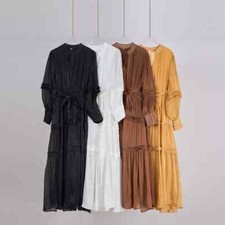 Elegantes Damen Kleid Lang