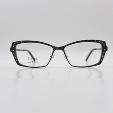 Lafont Brille Damen eckig braun Strass Mod. PRELUDE 030S Paris NEU