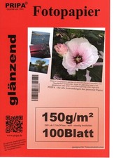 100 Blatt PRIPA Fotopapier DIN