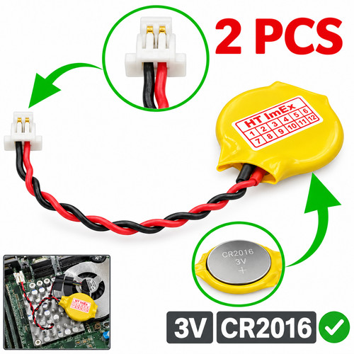 Rtc bios cmos batterie - x,
