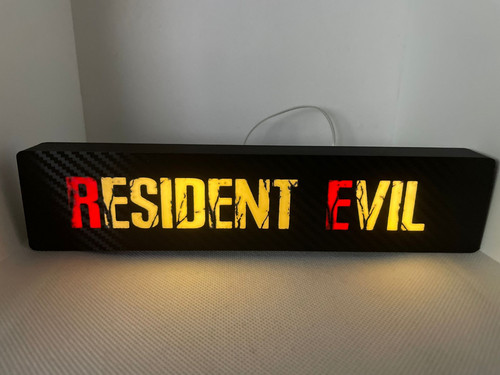 Resident evil lightbox - evil, |