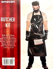 Amscan Butcher Kit Metzger Set Kostümset Erwachsene unisex Horror Halloween
