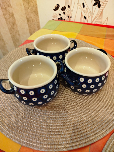 Bunzlauer keramik 3er - keramik, set