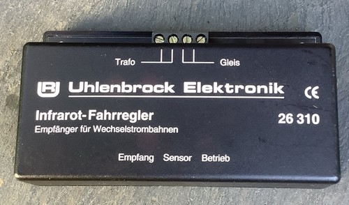 Uhlenbrock infrarot fahrregler - uhlenbrock, infrarot-fahrregler