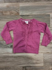 Strickjacke Mädchen 116 Ernsting's family Topolino Lila Dunkel Pink Pullover