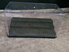 Acrylbox, Vitrine, mit Lego