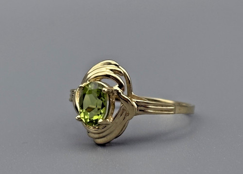 Karat gold ring hellgrüner - karat,