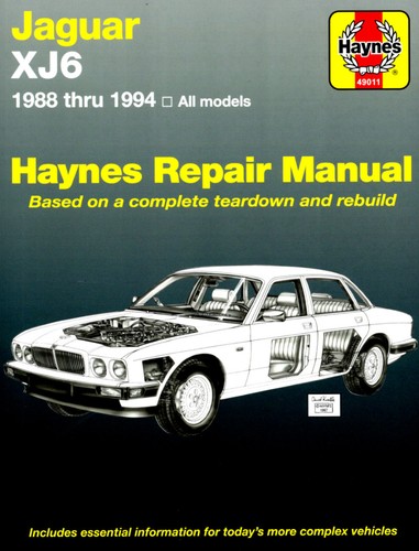 Jaguar xj6 repair - xj6, (1988-1994)