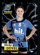 Mieke Düvel Autogrammkarte Buxtehuder SV 2018-19 Handball + A 237815