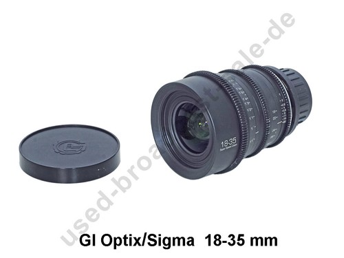 Optics sigma 35mm 1 - gl, f/1.8