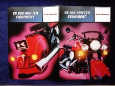 Kawasaki VN 800 Drifter, Equipment, Prospekt 6.1999, 4 Seiten