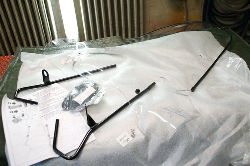 Windschild kit 69cm 890370 - windschild,