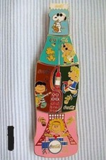 1 COCA COLA  SNOOPY PUZZLE PIN BOTTLE LIMITED EDITION 100 c