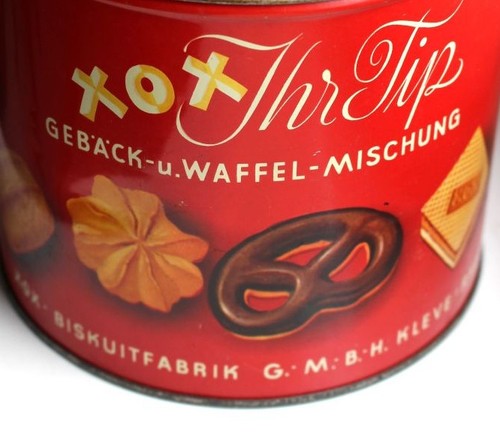 Alt blechdose xox ihr tip - blechdose,
