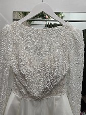 Perlen Brautkleid mit