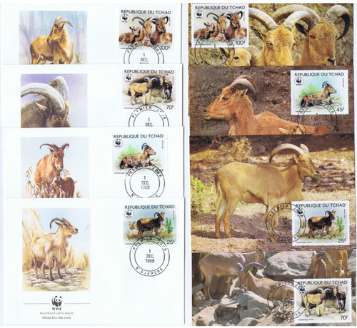 Wwf 1988 tschad der - tschad,