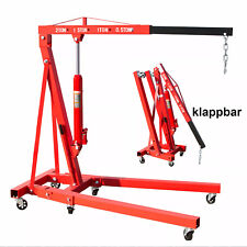 2000KG Motorheber Werkstattkran Motorkran Klappbar Werkstatt Motorkran Hebekran
