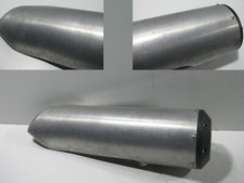 Auspuffendtopf-Abdeckug links Endtopf Cover Suzuki DL 1000 V-Strom, WVBS, 02-08