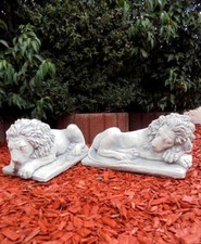 Steinfiguren Set Löwen