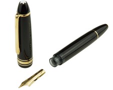 Montblanc Meisterstück Füller No.146 Schwarz 14 Karat Gold M-Feder Ersatzteile
