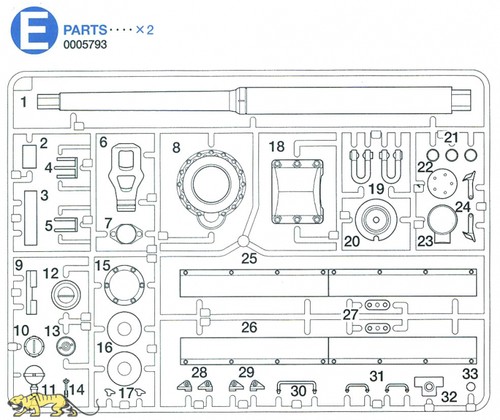 Tamiya 0005793 teile - tamiya,