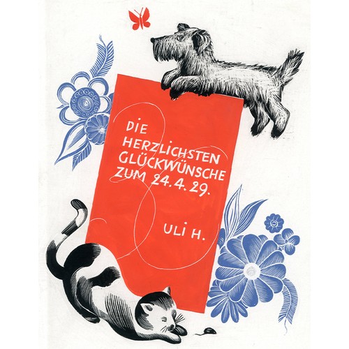 Uli huber glückwunschkarte - uli,
