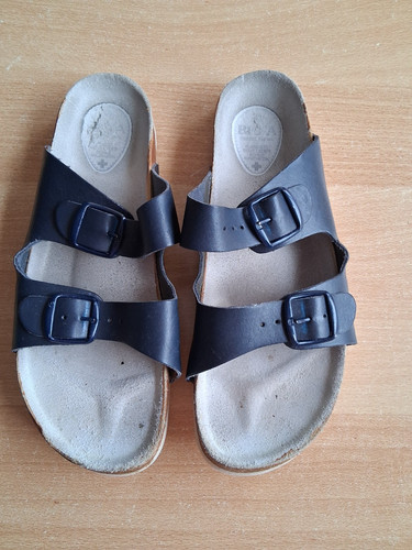 Herren sandalen bio blau - herren,