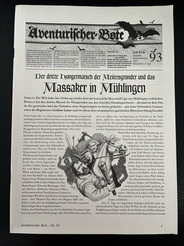 Dsa aventurischer bote - aventurischer, bote,