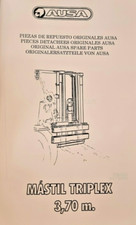 AUSA Original Ersatzteilbuch - Triplex-Mast 3,70m - GB E F D