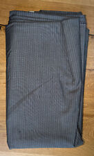 100 % WV, Schurwolle, Nadelstreifen, grau, Meterware, 1m