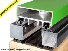 Verlegeprofile 60 für VSG mit