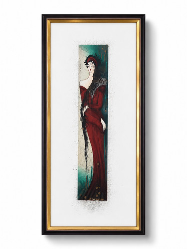Elegante dame art - art, stil