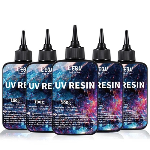 Harz 100g kristallklar - uv,