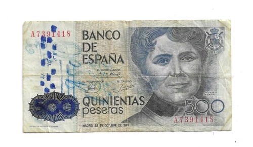 500 pesetas 1979 - spanien,