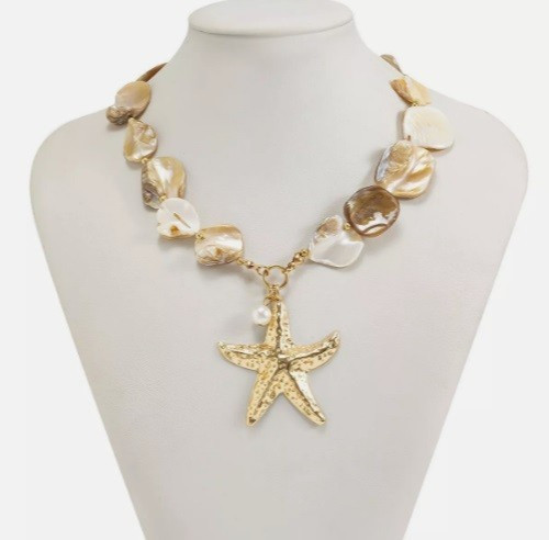 Zara 18k vergoldet seestern - zara,