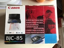 Canon Drucker BJC - 85 mobile ink jet printer tragbarer Stecker OVP 1 x benutzt