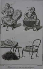 Polsterei Handwerk Diderot