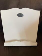 Buchständer - Holz - weiß