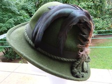 Trachtenhut Damen Kordel und toller Federschmuck