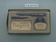 SENATOR REGENT - -- Kolbenfüllhalter im Set - Iridiumfeder M -- -