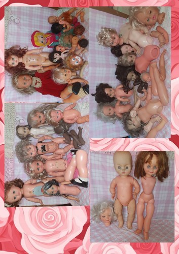 Vintage puppen dolls aus - puppen,