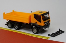 Iveco Trakker Kipper orange Kommunal - Herpa 30999 - Gebrauchtmodell