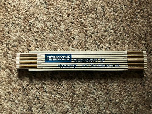 Zollstock mit werbung - zollstock, 2
