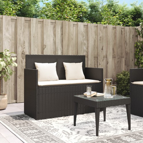 Gartenbank mit kissen - gartenbank,