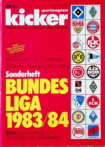 Kicker sonderheft bundesliga - kicker,