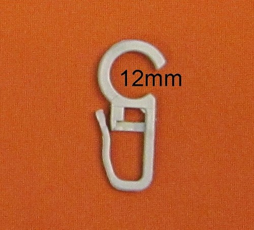100 gardinenhaken grau - 10,