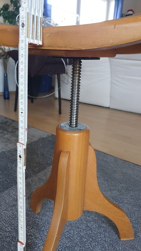 Vintage klavierhocker massiv - vintage,