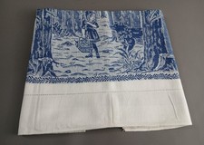 Handtuch Vorhang bestickt