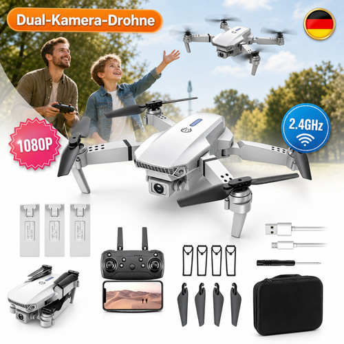 Quadrocopter 1080p dual - quadrocopter,
